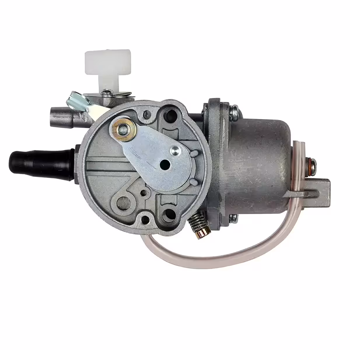 Carburator complet cu soc manual, compatibil cu Pocket Bike 47cc – 50cc