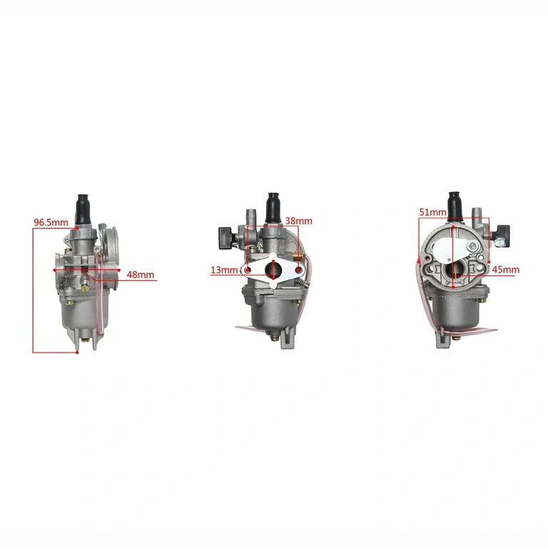 Carburator motor mic 50cc 2T Carburator pentru motoare mici în 2 timpi de 49cc – 50cc