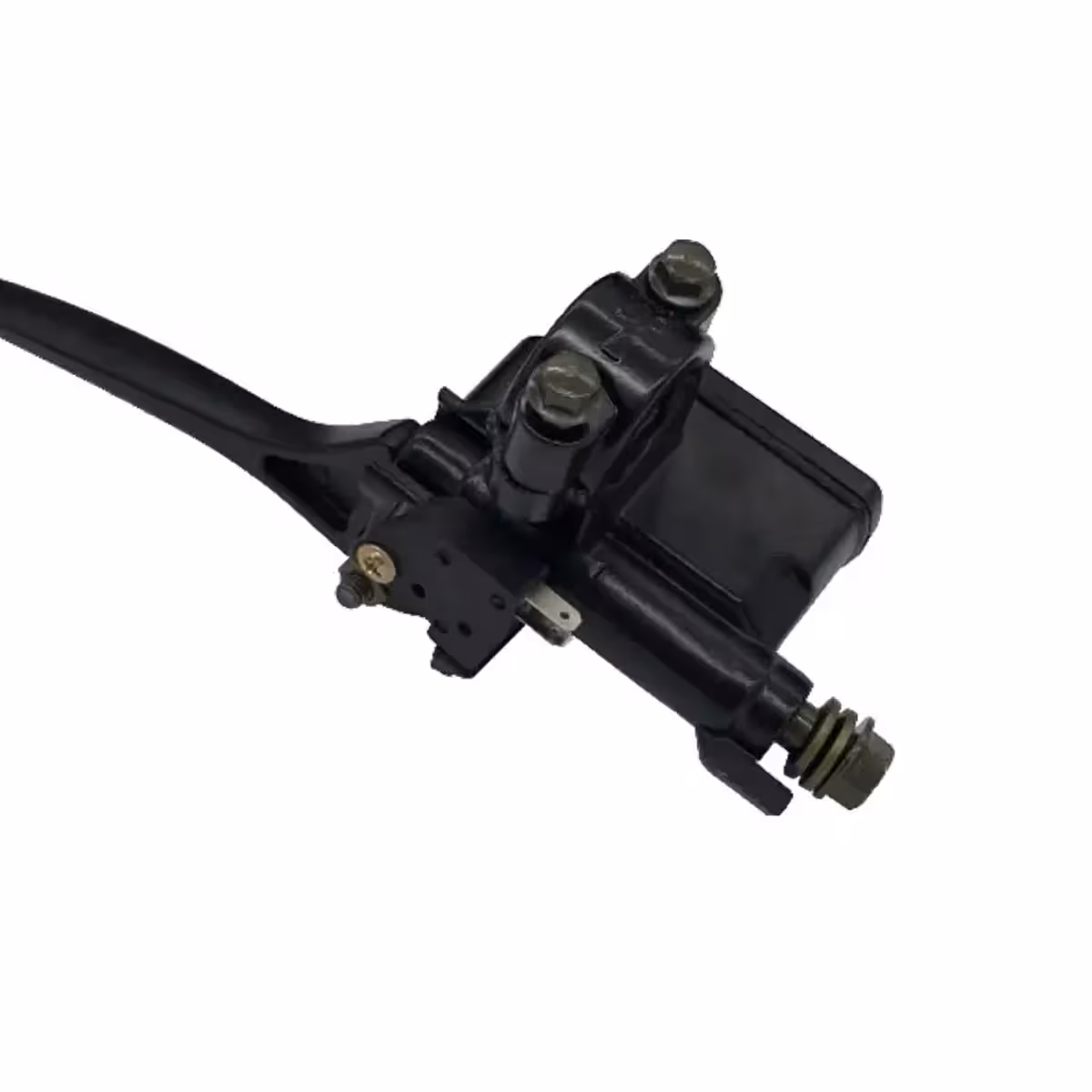 Ansamblu manetă + pompă frână hidraulică stânga pentru ghidon de 7/8 inch