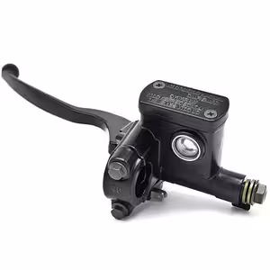 Manetă și pompă frână hidraulică stânga pentru ATV, motocicletă și scuter – Compatibil 50cc–250cc