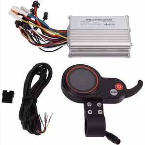 Kit Controller + Display cu Manetă Accelerație pentru Trotinetă Electrică 48V (500W – 1000W)