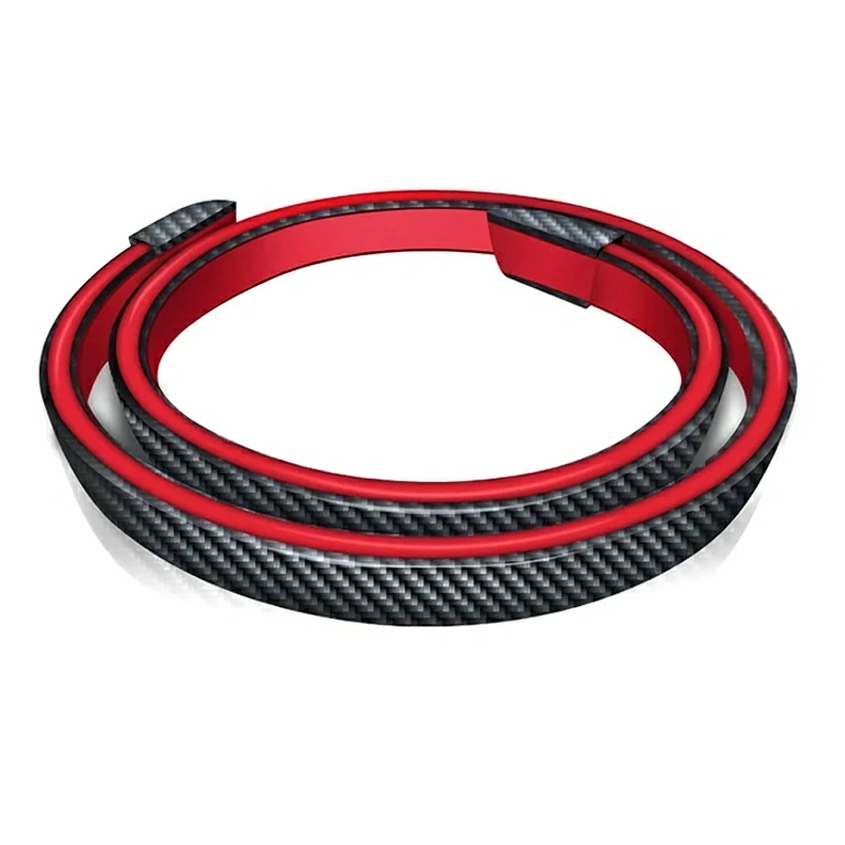 Spoiler carbon cu bandă LED pentru siguranță în timpul frânării