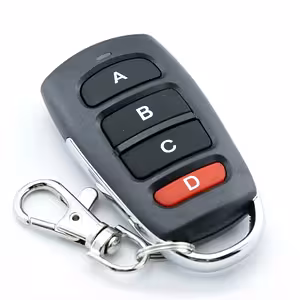 Telecomandă Suplimentară 433MHz pentru Releu 4 Canale – Cod 1527 / 2262, 50m Distanță