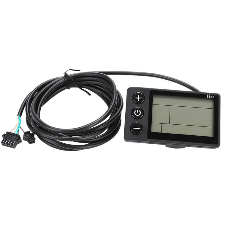 Controller motor fără perii cu display S866 Set controler motor brushless cu display S866 pentru e-bike și trotinetă