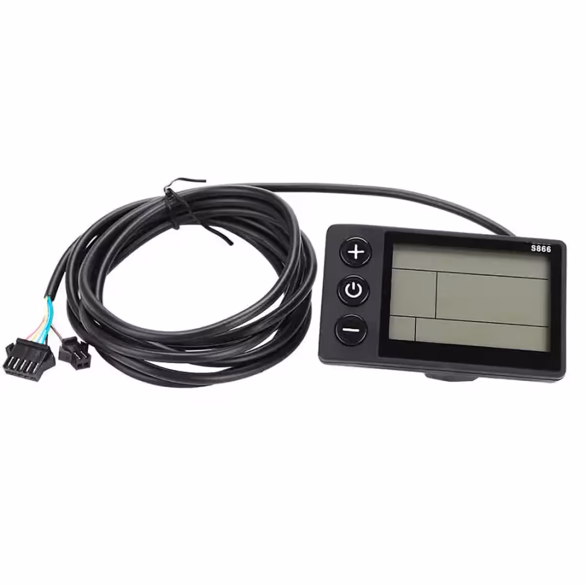 Set controler motor brushless cu display S866 pentru e-bike și trotinetă