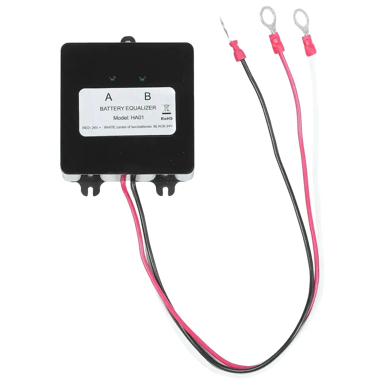 Schema de conectare pentru egalizatorul de baterii 12V în sisteme 24V 36V 48V