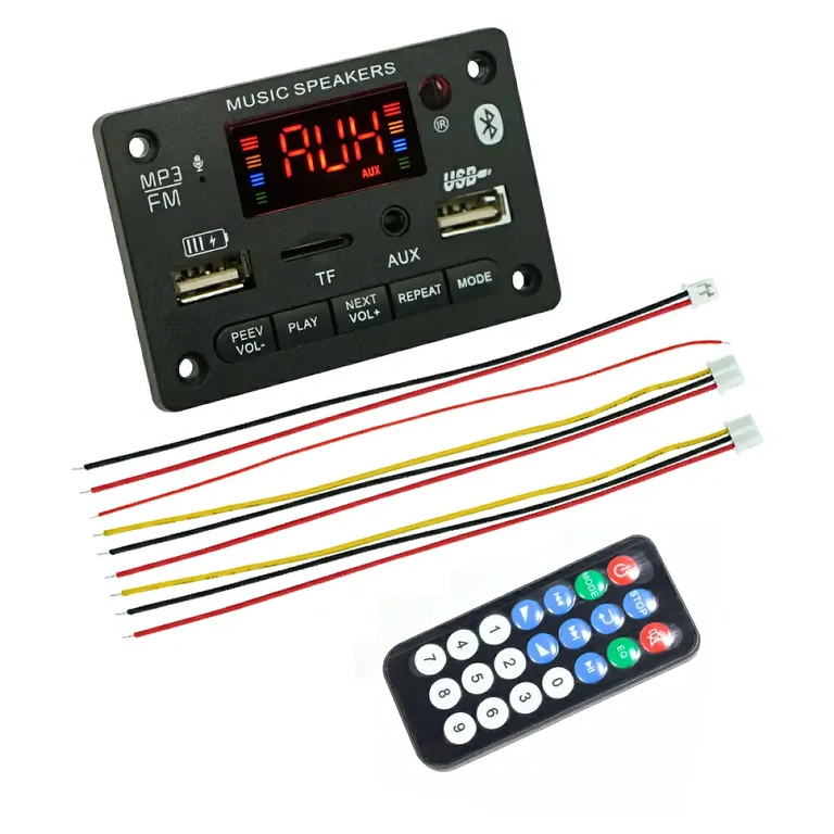 Modul compatibil 5V și 12V cu Bluetooth pentru sisteme audio auto sau casnice