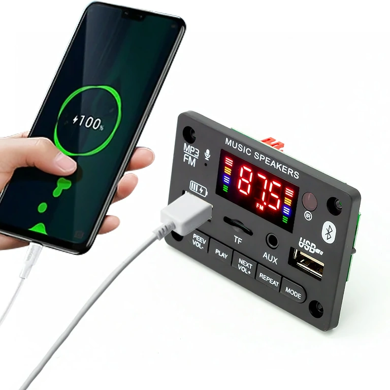 Modul Bluetooth stereo 5.0 cu amplificator audio 2x40W pentru difuzoare