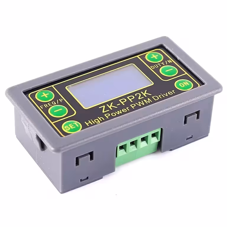 Regulator PWM 5V–24V 8A – Control Turatie, Semnal & Timer