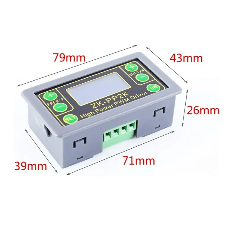 Modul dual PWM și PULSE pentru controlul precis al semnalelor în electronică.