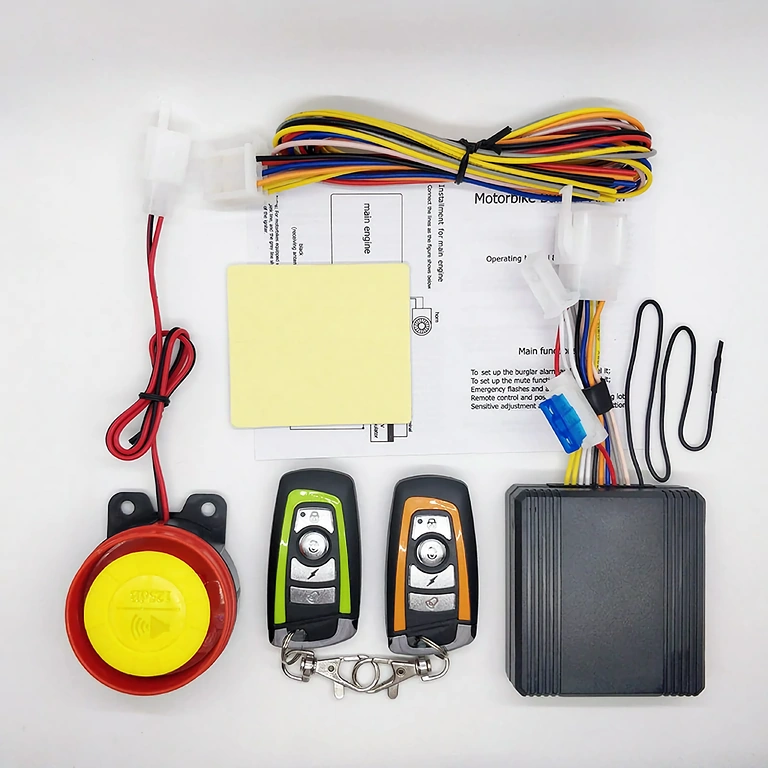 Kit antifurt complet pentru ATV și motocicletă Kit antifurt complet pentru protecție ATV și motocicletă