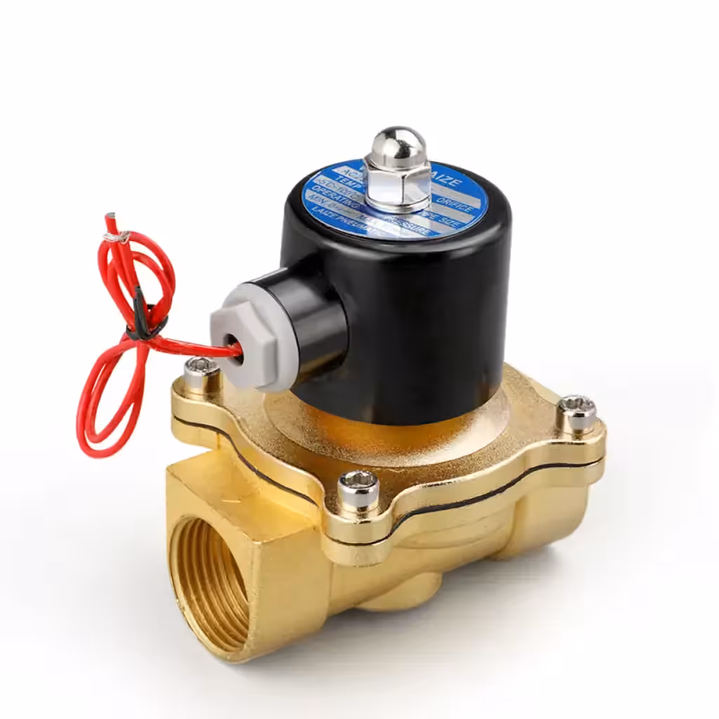 Electrovalvă Apă/Aer 220V 3/4 cu Solenoid Normal Închis – Automatizare Irigații și Sisteme Termice