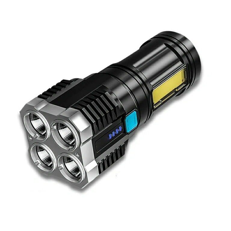 Lanternă LED cu încărcare USB Lumină LED cu acumulator și încărcare prin USB