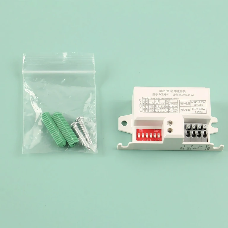 Kit de montaj pentru senzor Accesorii de montare incluse pentru senzorul de miscare cu microunde