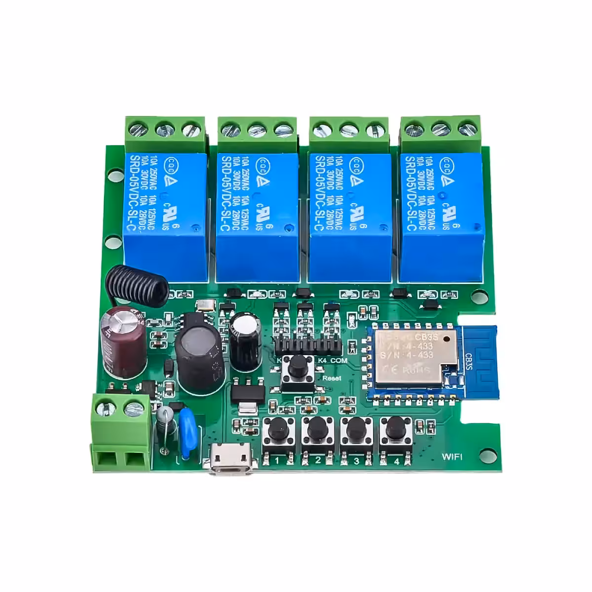 Exemplu de aplicație: comandă porti de acces sau garaj de la distanță