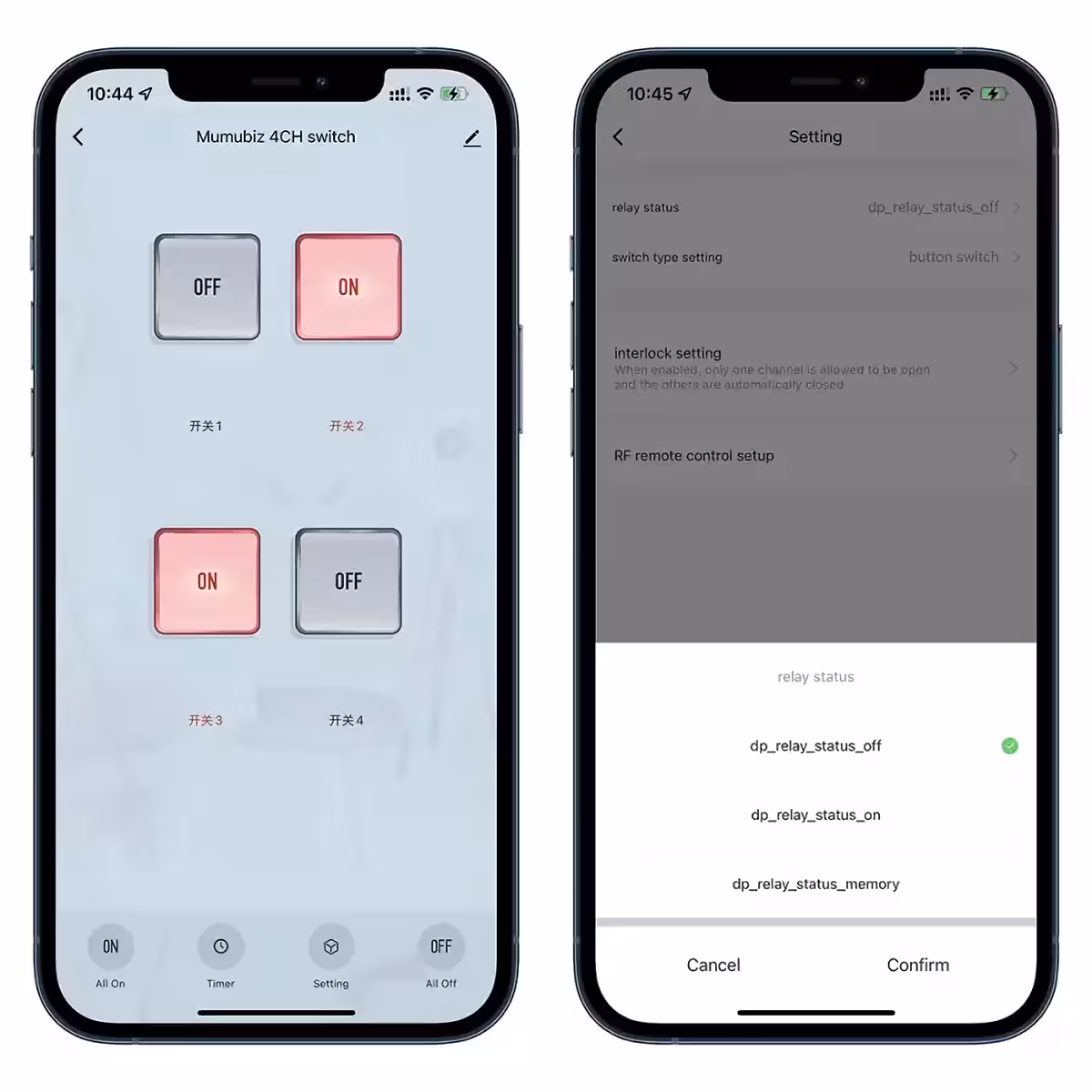 Aplicație mobilă Tuya Smart Life pentru controlul releului de la distanță