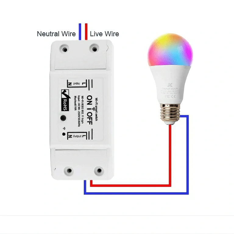Schema electrică și instrucțiuni pentru cablarea releului smart cu 1 canal