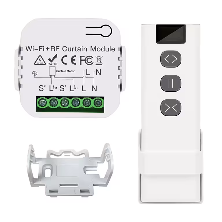 Sistem automatizare rulouri, jaluzele, perdele, draperii – WiFi, Tuya, telecomandă RF