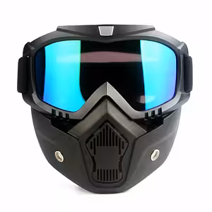 Ochelari Protecție Full Face cu Mască – Airsoft, Moto, ATV, Sporturi Extreme