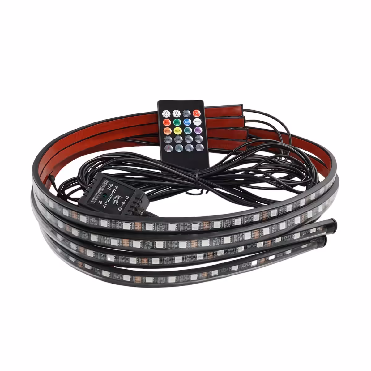 Set complet de benzi LED pentru iluminare sub caroserie