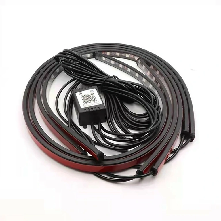 Iluminare auto LED multicolor Sistem de iluminare cu LED-uri multicolore pentru mașină