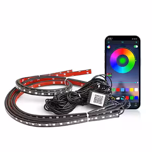 Kit Lumini LED RGB Auto Exterior – Benzi Luminoase Sub Mașină