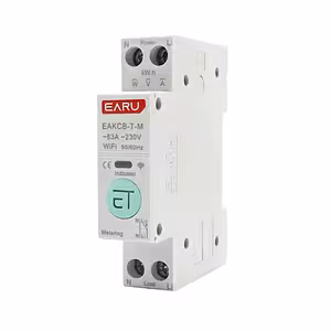 Contor Electric Monofazat WiFi cu Protecție Supratensiune și Monitorizare Consum