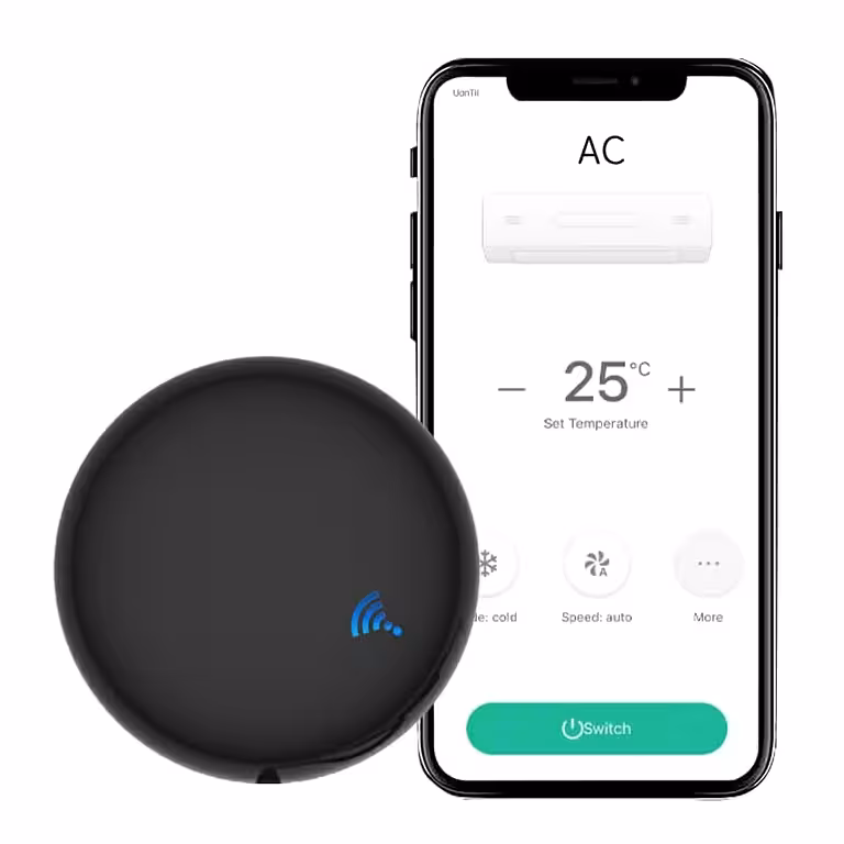 Telecomandă Smart Universală IR WiFi Tuya pentru Control TV, AC și Dispozitive IR