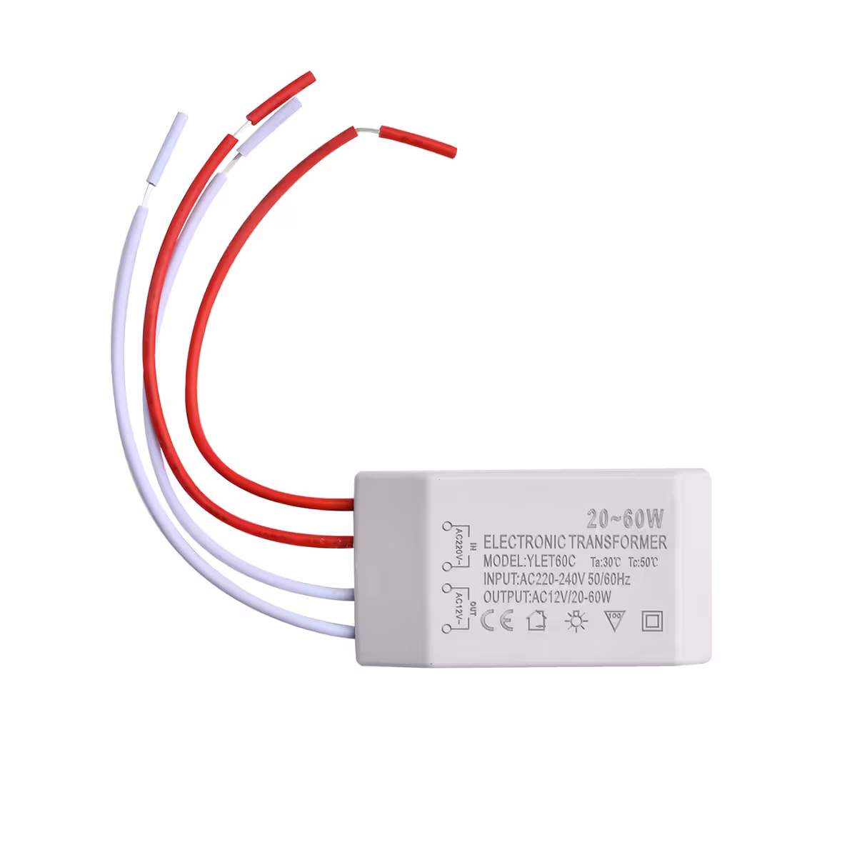 Transformator dedicat pentru alimentarea becurilor halogen 12V