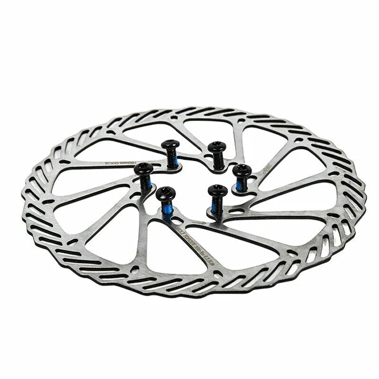 Vedere de aproape a discului de frână Avid G3 160mm, material oțel inoxidabil