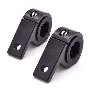 Set 2 Suporturi Universale Aluminiu 22-32mm pentru Accesorii – Proiectoare, Camere, Oglinzi pentru Trotinetă, Bicicletă, Moto, ATV