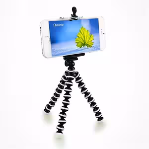 Trepied flexibil cu suport universal pentru telefon, aparat foto și video – Ideal iPhone, Samsung, DSLR
