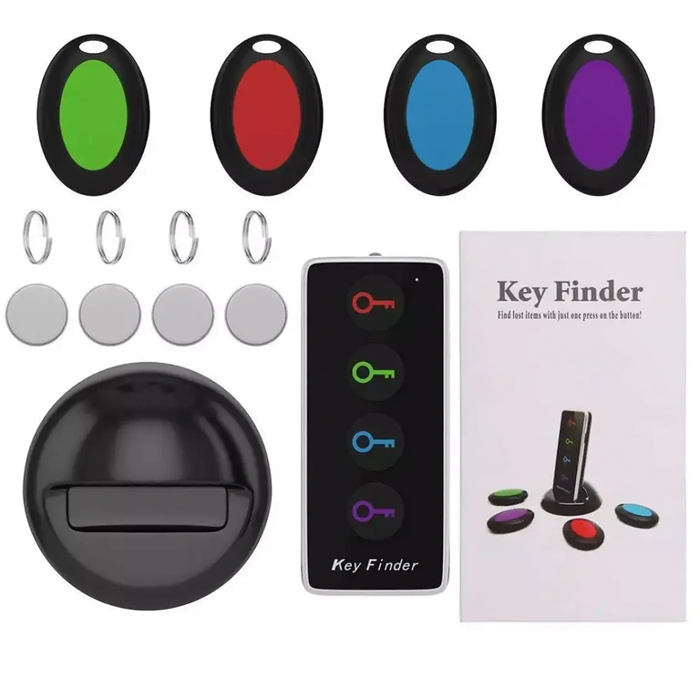 Telecomandă cu lanternă și tag-uri smart pentru localizare rapidă