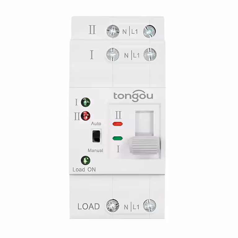 ATS Automatic Transfer Switch 63A – Manager automat de rețea, panouri solare, generator 230VAC