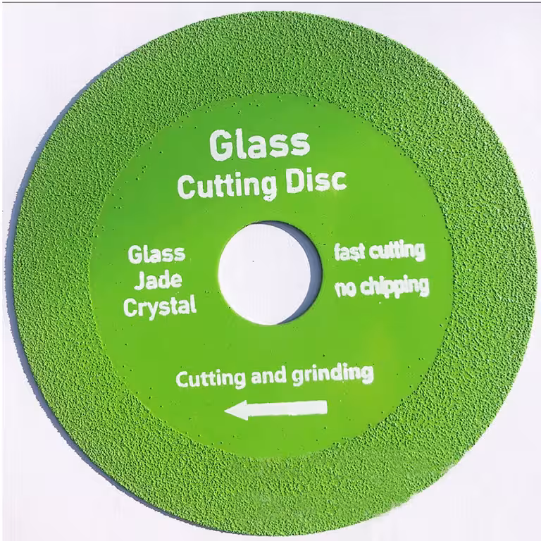 Disc diamantat pentru tăiat și șlefuit sticlă – pentru flex și polizor unghiular