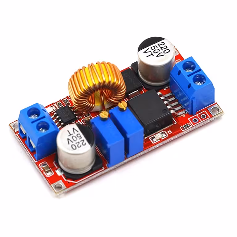 Convertor Step Down XL4015 5A DC-DC cu Reglaj de Tensiune și Curent – Modul CC CV 1.25V–36V pentru Încărcare Baterii LED