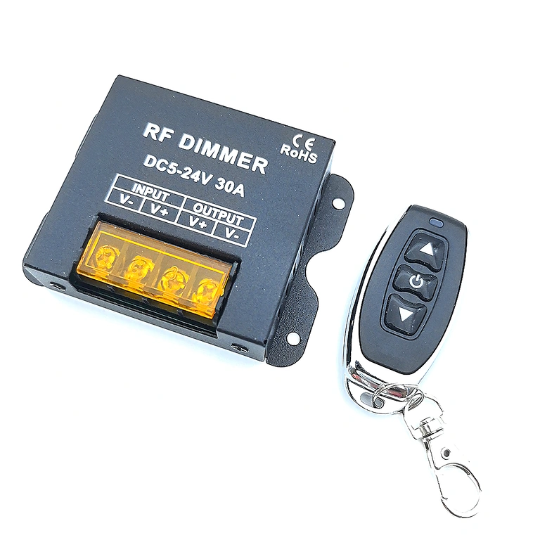 Dimmer DC 5V 12V 24V pentru reglarea luminozității benzilor LED