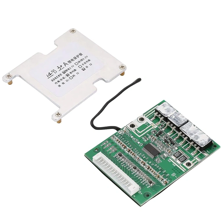 Placă BMS 14S 52V pentru protecția bateriilor Li-Ion la biciclete și trotinete electrice