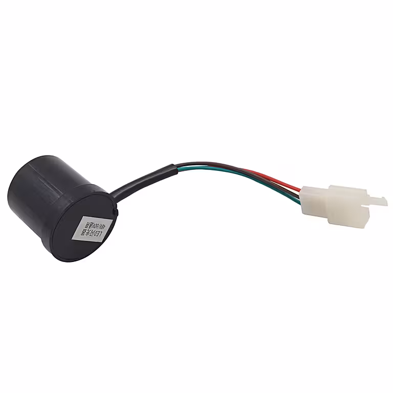 Releu semnalizare 48V-60V pentru scuter electric, 3 pini LED