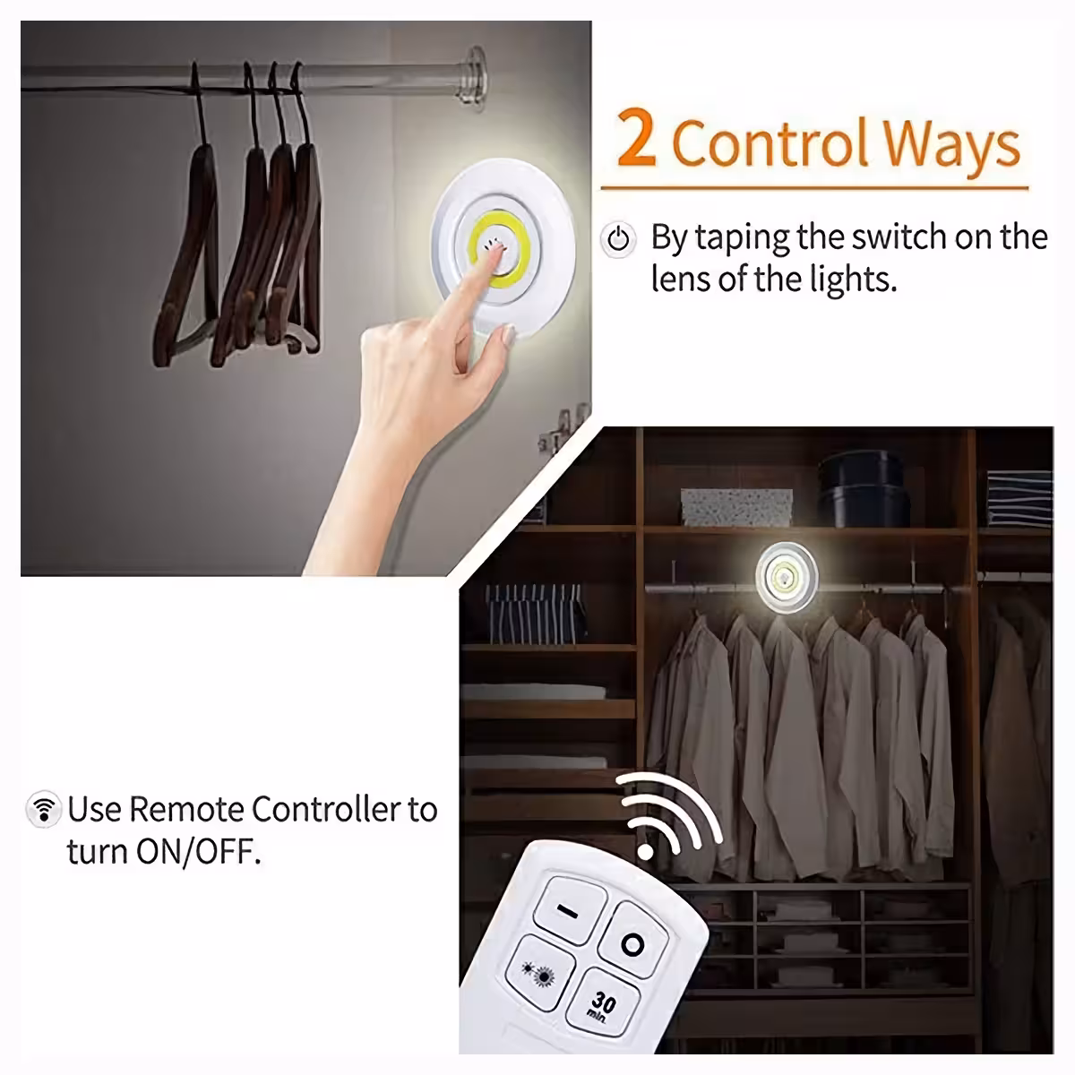 Set LED cu telecomandă pentru control simplu și rapid al iluminatului