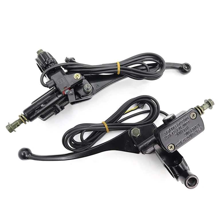 Set complet de manete frână pentru scuter electric, pentru ambele părți.