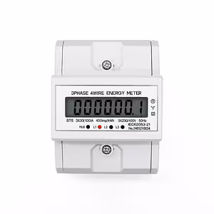 Contor Trifazat Digital de Curent pentru Energie Electrică 380V – Monitorizare Precisa a Consumului