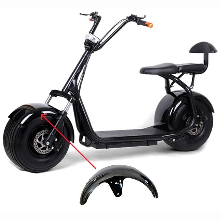 Aripă față Citycoco – vedere de sus