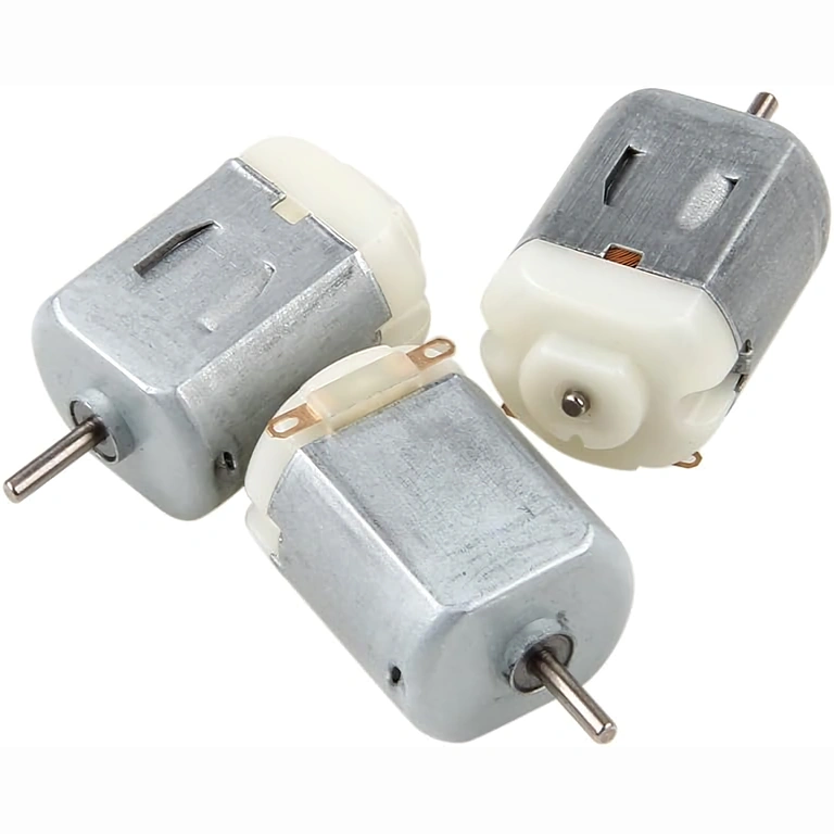 Motor DC mini 130, tensiune 3V, set 6 bucăți