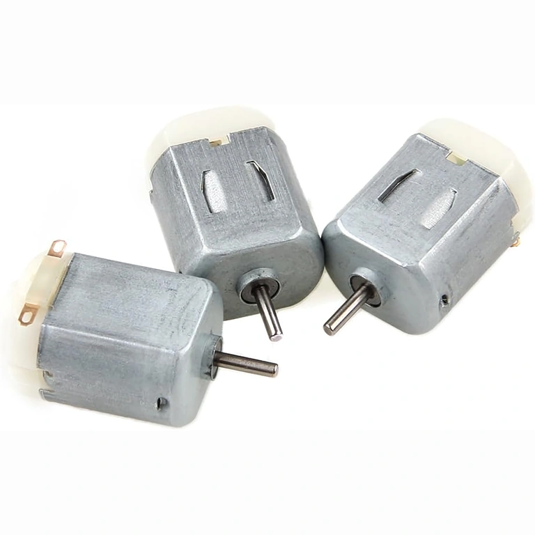 Motor DC mini 130, tensiune 6V, set 6 bucăți