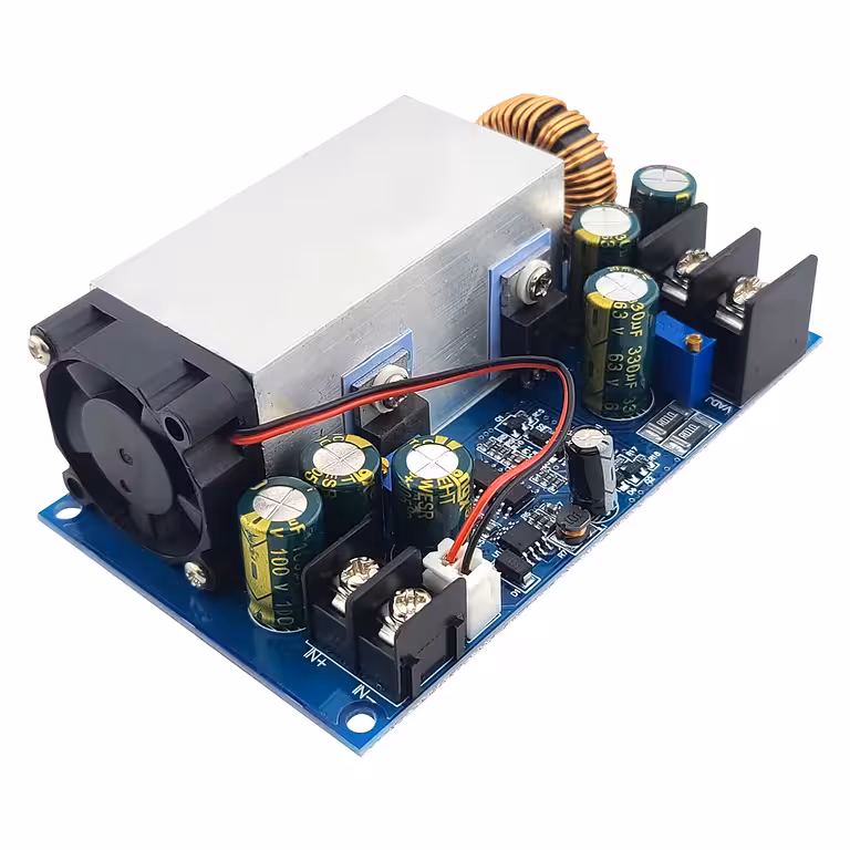 Sursă DC-DC Step-Down 12–75V 25A 600W – Regulator Tensiune și Curent CV/CC pentru Alimentare și Baterii