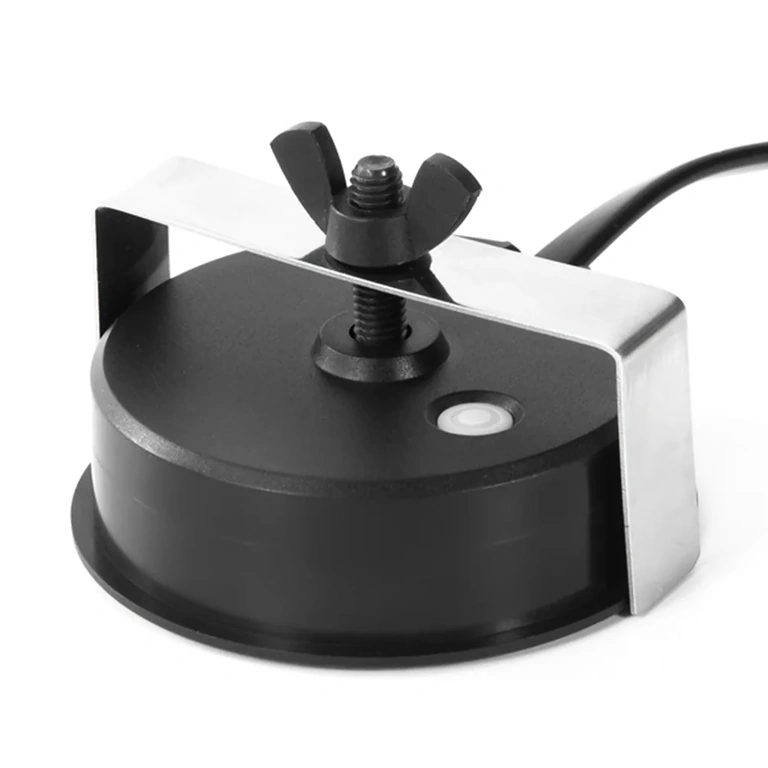 Vedere a cablurilor și conectorilor indicatorului digital, afișaj voltmetru și procent baterie, compatibil Li-ion și LiFePO4 12V–72V