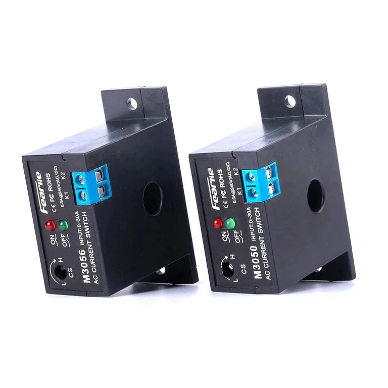 Vedere laterală a modulului de detectare curent M3050 și M3056