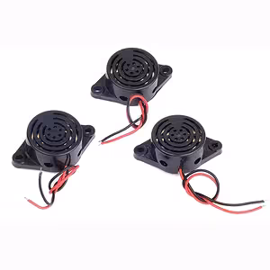 Set 3 buzzere piezo pentru alarmă electronică