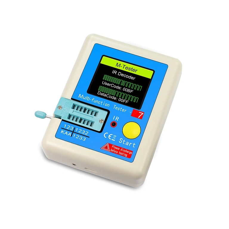 ecran TFT color tester LCR-T7 detaliu